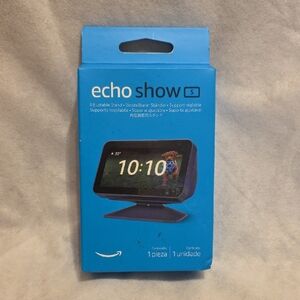 Echo Show 5 Adjustable Stand in Blue Box Sealed new